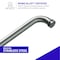 Anzzi Left Drain Tub With 48 x 58 in. tub door in Brushed Nickel, 5 ft. SD1101BN-3260L - alternate 3